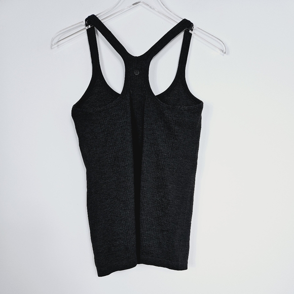 Lululemon Ebb To Street Racerback Crop Tank Top | Black | 8 - Picture 9 of 12
